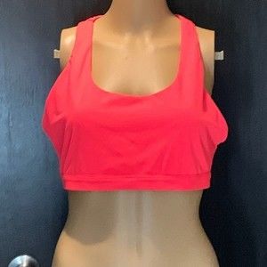 Fabletics neon pink size XS/S sports bra see description and measurements EUC